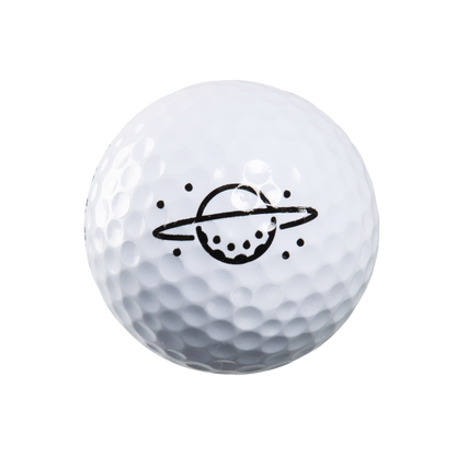 A picture of a single StarStrike Ball with the EverySwing logo