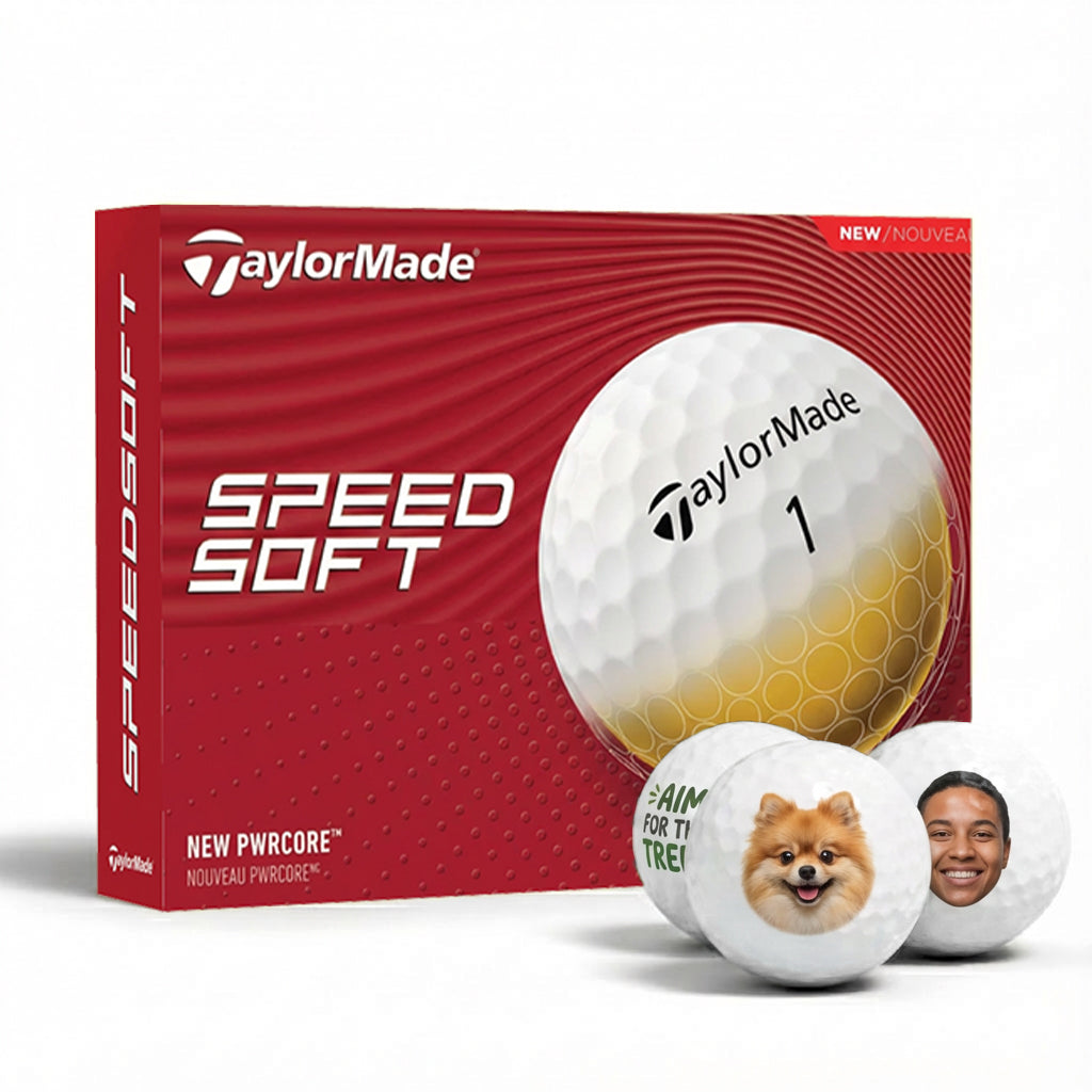 Custom TaylorMade SpeedSoft Golf Balls | Personalized Print – Custom ...