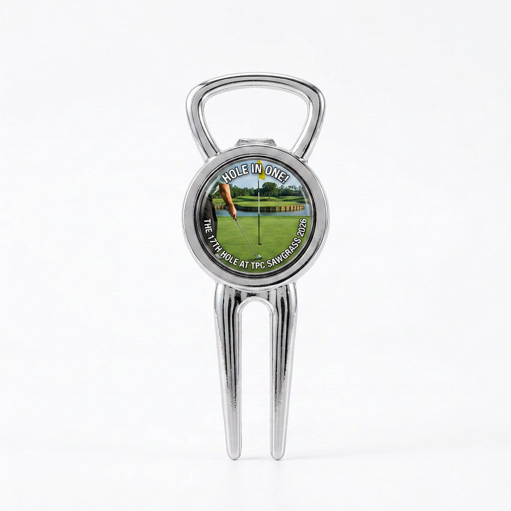 Custom Metal Divot Tool W/ Ball Custom Ball Marker
