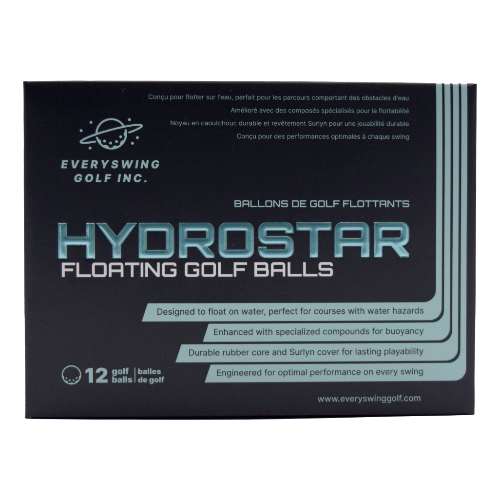 HydroStar, floating golf balls are made so you don't have to lose golf balls in water hazards anymore!