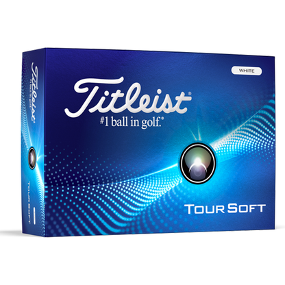 A pack of Titleist Tour Soft Golf Balls